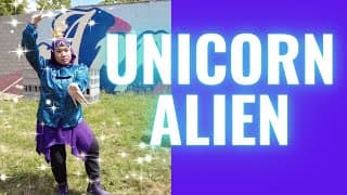 Unicorn Alien (Music Video) - BGIRL MAMA 🦄👽💗👾